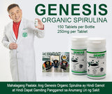 Genesis Organic Spirulina Twin Pack 2 Bottles
