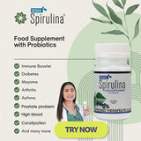GFoxx Spirulina with Probiotics 100 Tablets