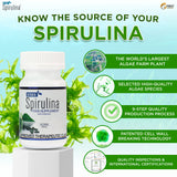 GFoxx Spirulina with Probiotics Twin Pack 2 Bottles